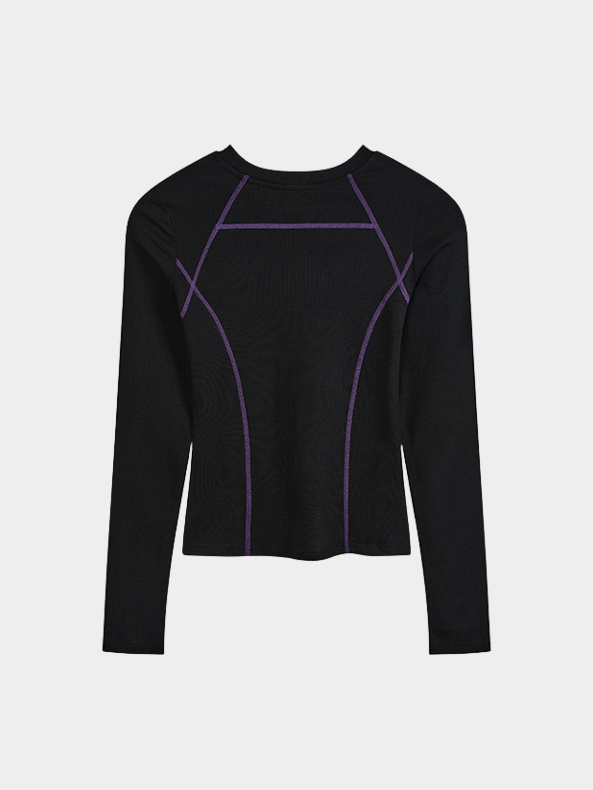 Darkrun - Women's Slim Fit Cropped Long Sleeve T-Shirt