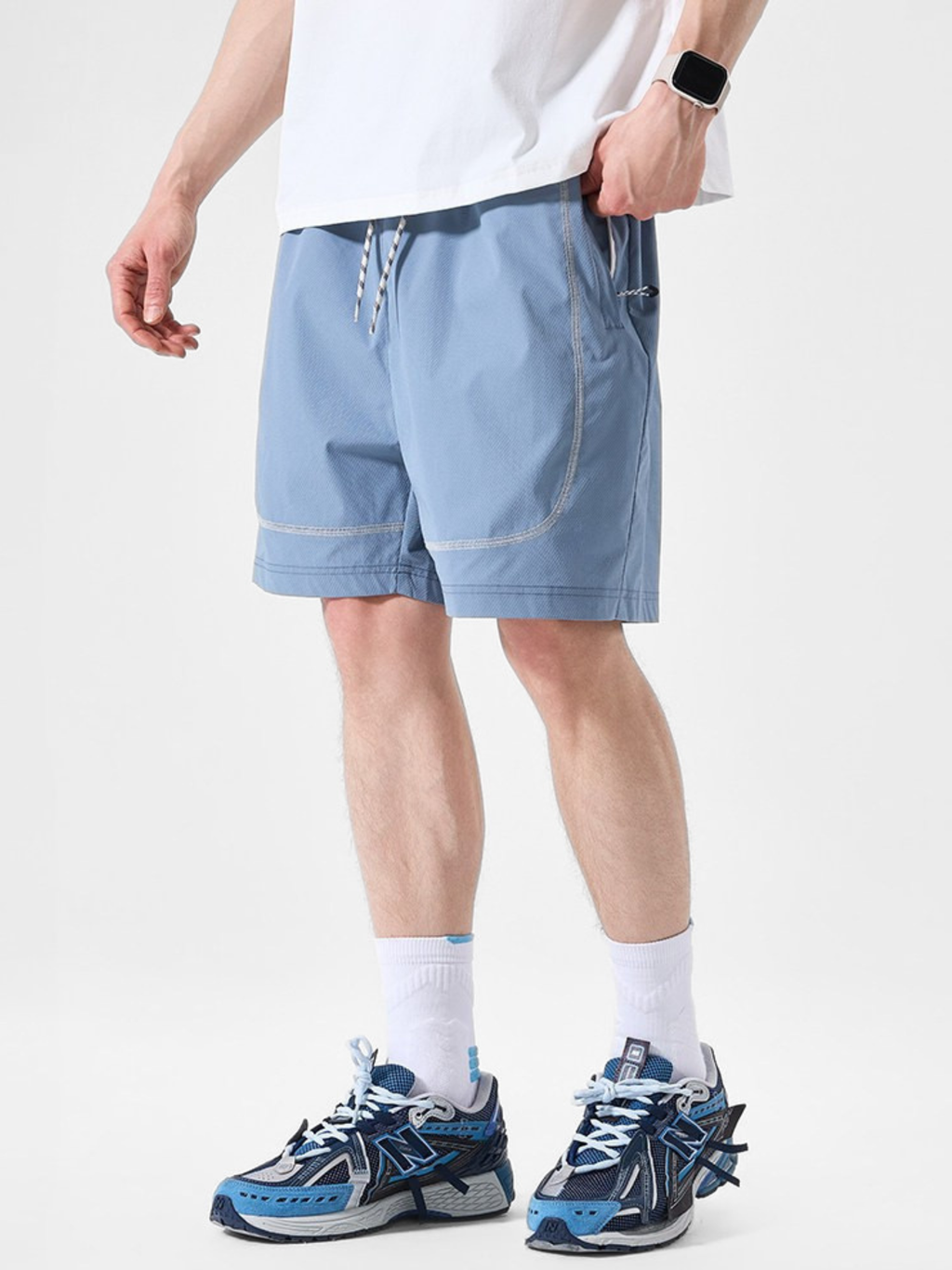 ChillClip - Unisex Water-Repellent Contrast Panel Shorts