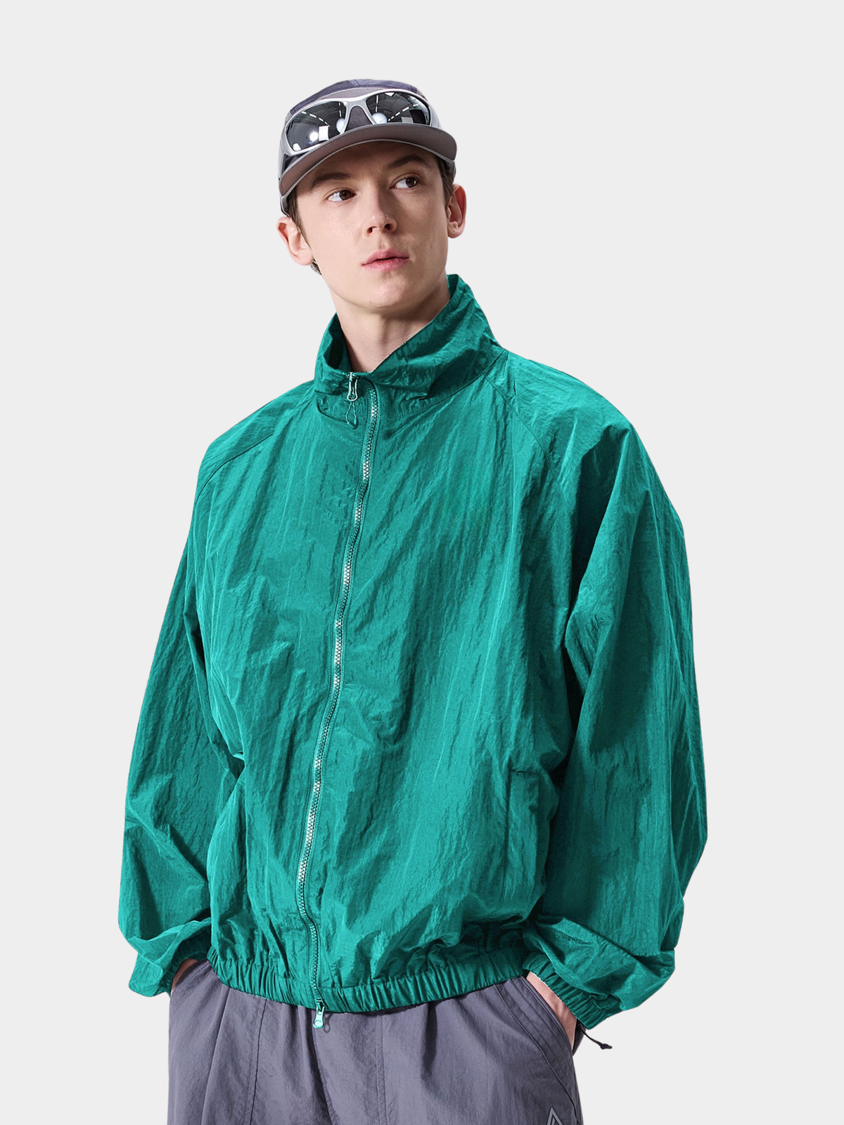 Earthline - UPF200+ Water-Repellent Breathable Stand Collar Jacket