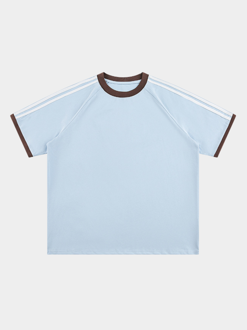 Dusttrail - Unisex Colorblock Cooling Striped Quick-Dry T-Shirt