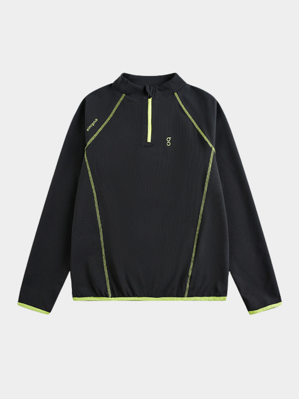 Forestway - Men's Quick-Dry Deconstructed Stitch Half-Zip Sweatshirt