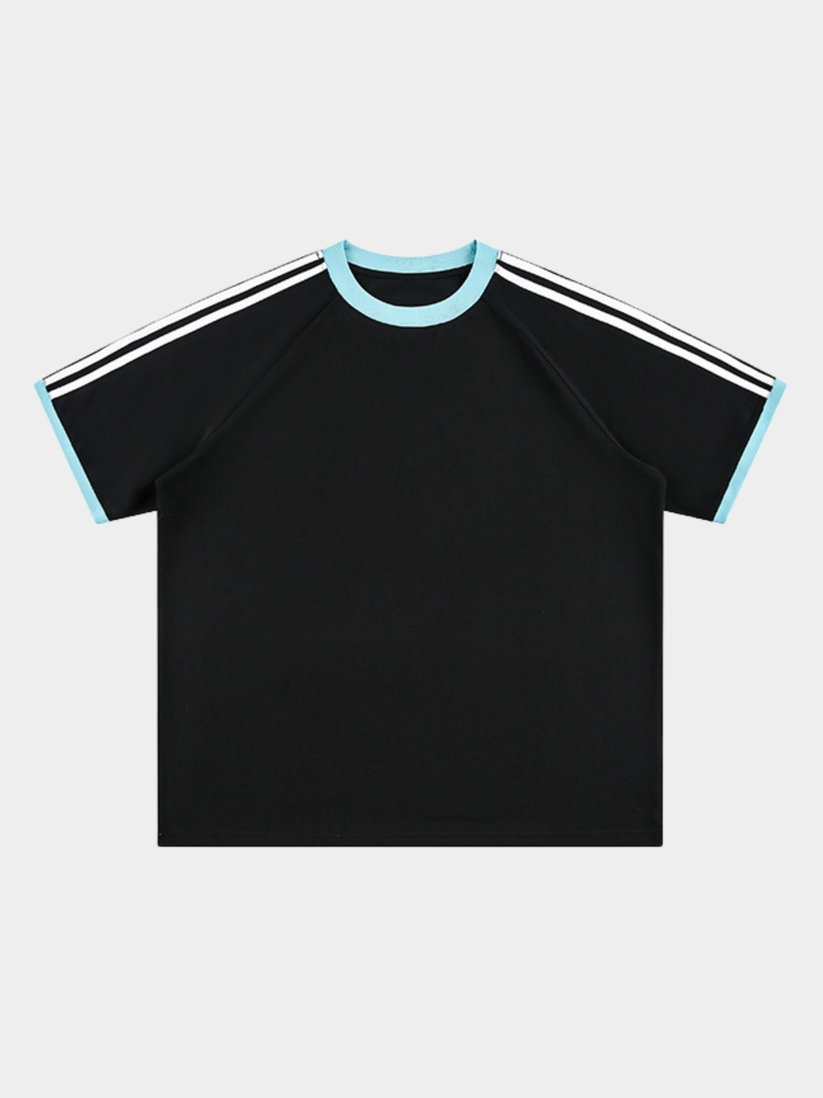 Dusttrail - Colorblock Cooling Striped Quick-Dry T-Shirt