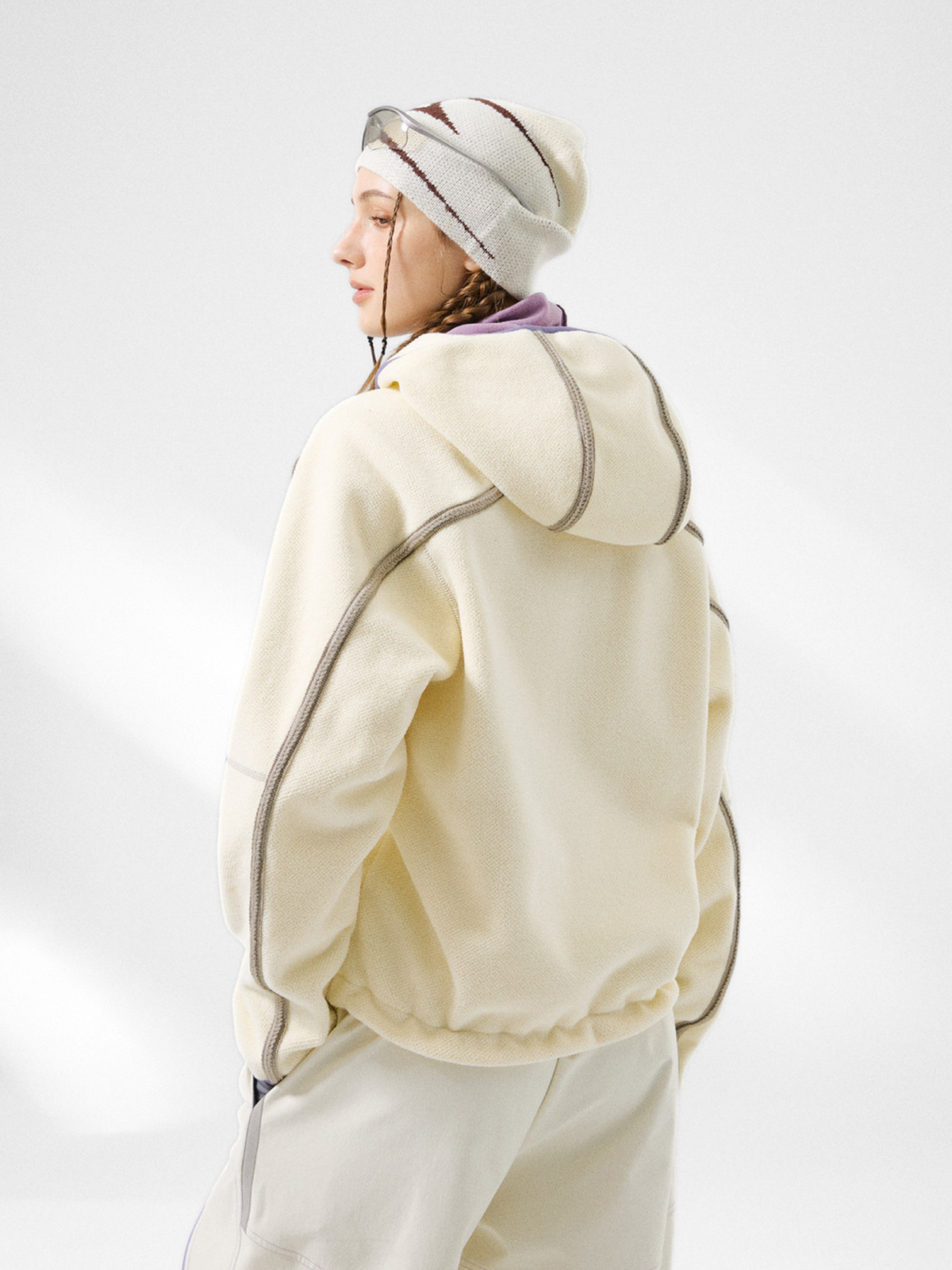 CrowPeak - Women's Colorblock Textured Zip-Up Jackets