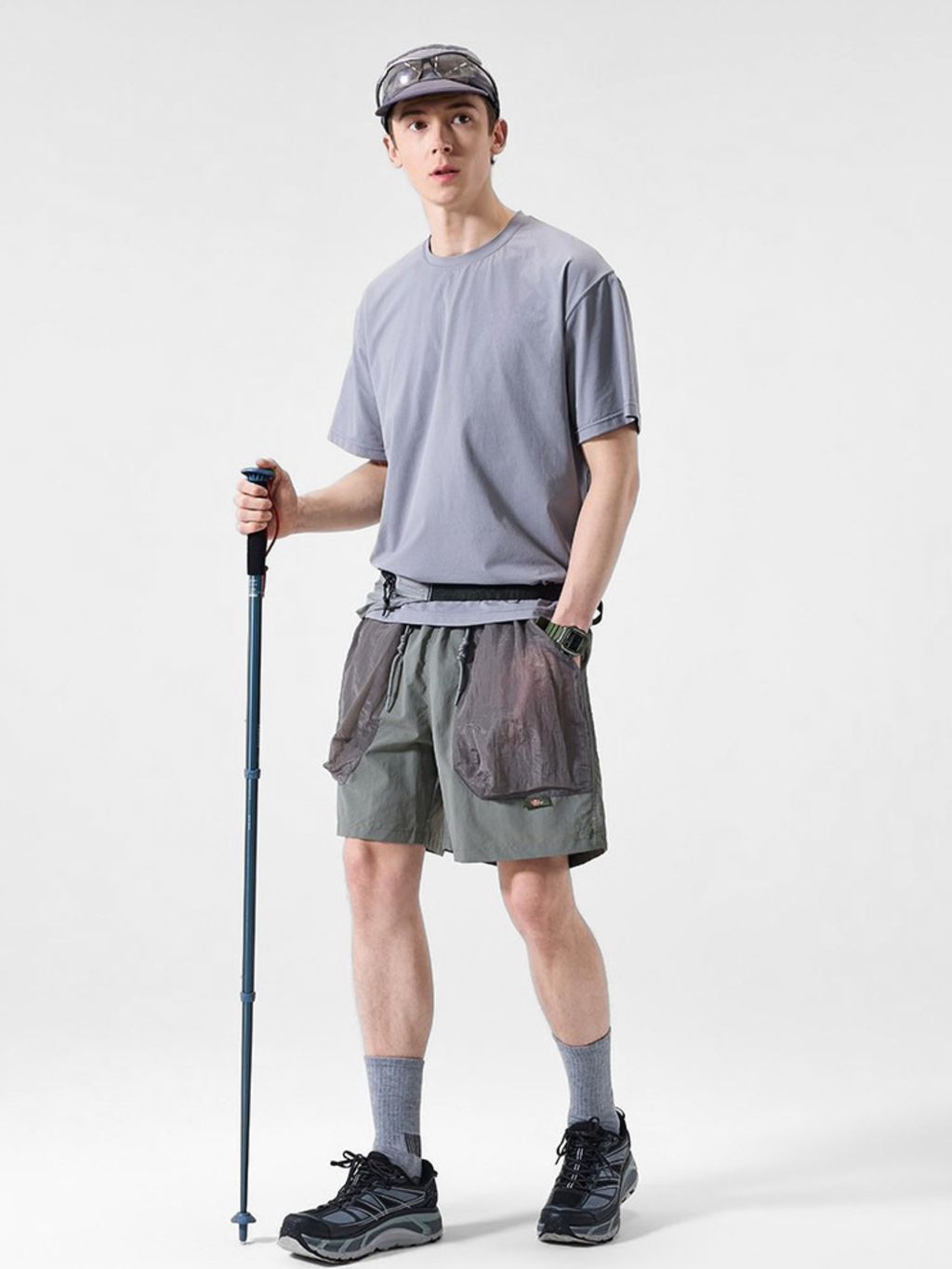 OwlGorge - Water-Repellent Breathable Hiking Cargo Shorts