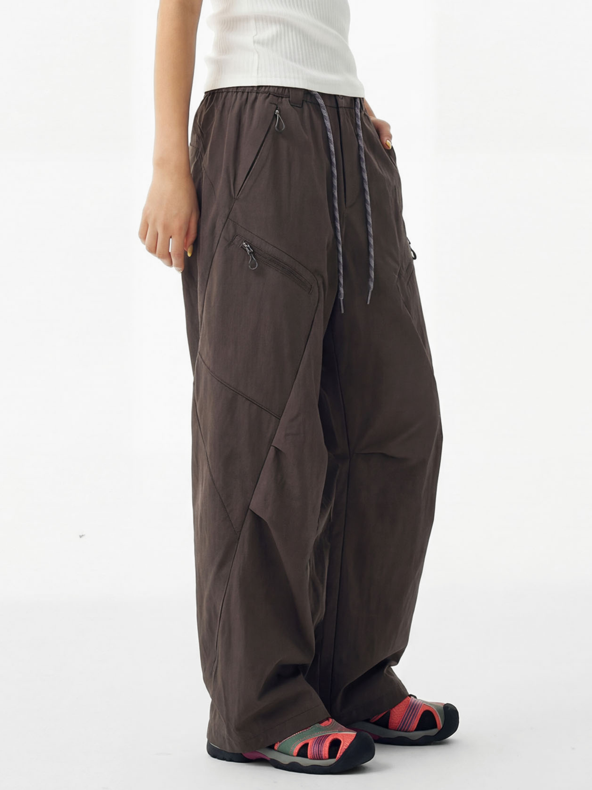 MesaGrip - Women's Water-Repellent Multi-Pocket Lightweight Shell Pants