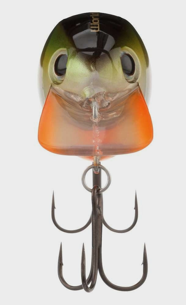 World Rush Square Bill Crankbait - Green Craw
