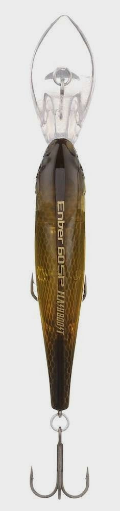 Enber 60SP Jerkbait - Black/Gold